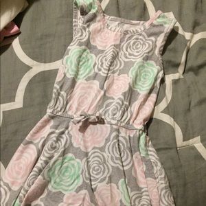 Sleeveless rose dress size 4/5 faded glory